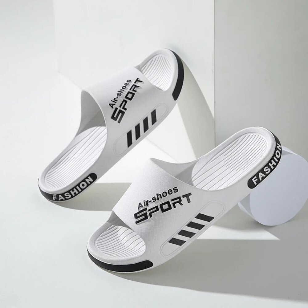 White slippers